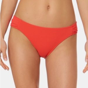 Jessica Simpson Monet Texture Shirred Side Sz XL